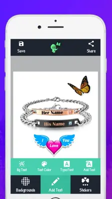 Name On Necklace - Name Art android App screenshot 4